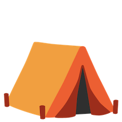 ⛺ Палатка Эмодзи на Google Android и Chromebook