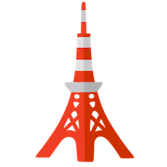 Tokyo Tower Emoji on Google Android and Chromebooks