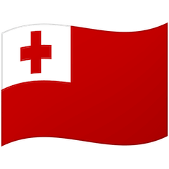 Flagge von Tonga Emoji Google Android, Chromebook
