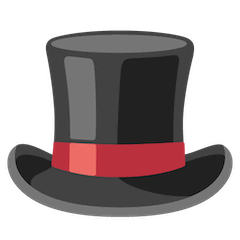 Top Hat Emoji on Google Android and Chromebooks