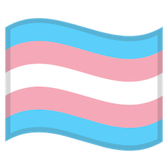 🏳️‍⚧️ Bandera transgénero Emoji en Google Android, Chromebooks