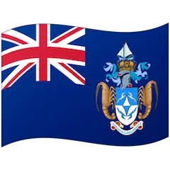 Bandiera di Tristan da Cunha Emoji Google Android, Chromebook