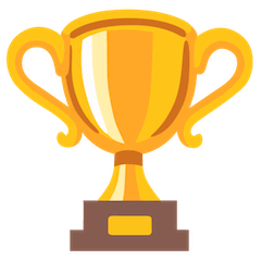 Trophy Emoji on Google Android and Chromebooks