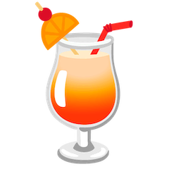 Cocktail Emoji Google Android, Chromebook