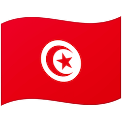 Bandera de Túnez Emoji Google Android, Chromebook