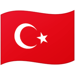 Drapeau de la Turquie Émoji Google Android, Chromebook