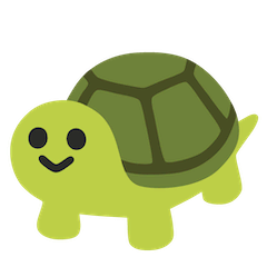 Turtle Emoji on Google Android and Chromebooks