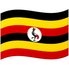 Drapeau de l’Ouganda Émoji Google Android, Chromebook