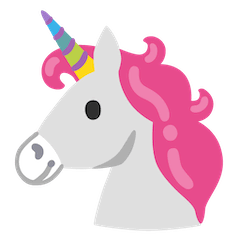 Unicorno Emoji Google Android, Chromebook