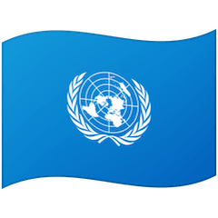 Флаг ООН Эмодзи на Google Android и Chromebook