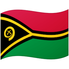 Flag: Vanuatu Emoji on Google Android and Chromebooks