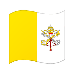 Flag: Vatican City Emoji on Google Android and Chromebooks