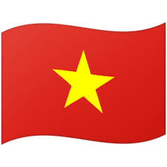 Bandiera del Vietnam Emoji Google Android, Chromebook