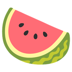 🍉 Watermelon Emoji on Google Android and Chromebooks