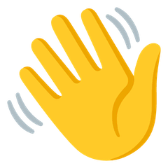 Waving Hand on Google