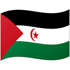 🇪🇭 Bandera del Sáhara Occidental Emoji en Google Android, Chromebooks