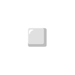 Cuadrado blanco pequeño Emoji Google Android, Chromebook