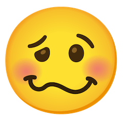 🥴 Woozy Face Emoji on Google Android and Chromebooks