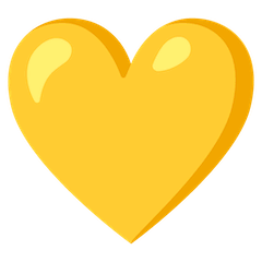 Yellow Heart on Google