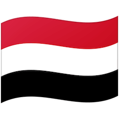 Флаг Йемена Эмодзи на Google Android и Chromebook