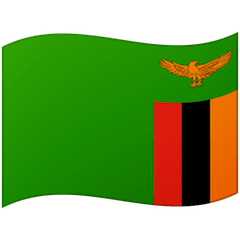 Bandeira da Zâmbia Emoji Google Android, Chromebook