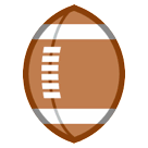 Bola de futebol americano Emoji HTC