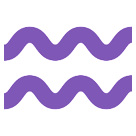 ♒ Segno Zodiacale Dell’Acquario Emoji su HTC