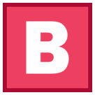 🅱️ B Button (Blood Type) Emoji on HTC Phones
