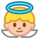 Baby Angel Emoji on HTC Phones