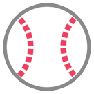 ⚾ Pallina da baseball Emoji su HTC