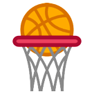 🏀 Palla da pallacanestro Emoji su HTC