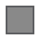 Mittelgroßes schwarzes Quadrat Emoji HTC
