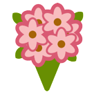 Blumenstrauß Emoji HTC