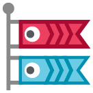🎏 Bandera de carpa Emoji en HTC