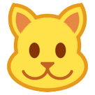 Cara de gato Emoji HTC