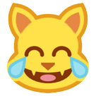 Cat With Tears Of Joy Emoji on HTC Phones