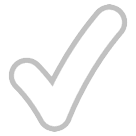 Botão de marca de seleção Emoji HTC