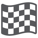 Bandiera a scacchi Emoji HTC