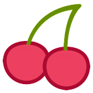 Cherries Emoji on HTC Phones