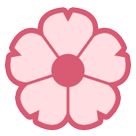 Cherry Blossom Emoji on HTC Phones