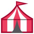 🎪 Цирковой шатер Эмодзи на телефонах HTC