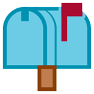 Caixa de correio fechada com correio Emoji HTC