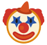 Clown Face Emoji on HTC Phones