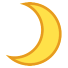 Crescent Moon Emoji on HTC Phones