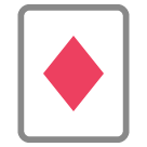 Karo (Kartenfarbe) Emoji HTC