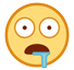 Drooling Face Emoji on HTC Phones