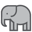 🐘 Elefante Emoji en HTC