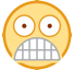 😨 Faccina impaurita Emoji su HTC