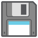 Floppy disk on HTC