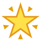 🌟 Estrella brillante Emoji en HTC